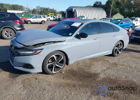 2022 Honda Accord Sport 2.0T z USA, uszkodzony, nr VIN 1HGCV2F34NA009055